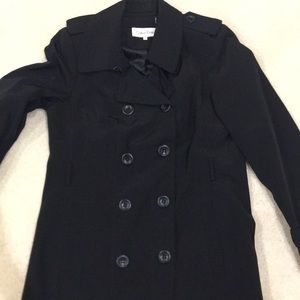 Calvin Klein Black Trenchcoat